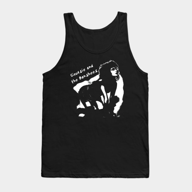 Siouxsie And The Banshees Tank Top by Kankiku Studio